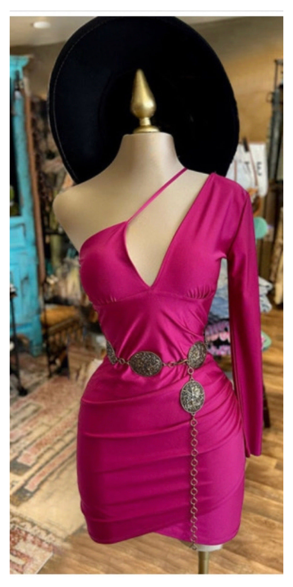 One Sleeve Dress
