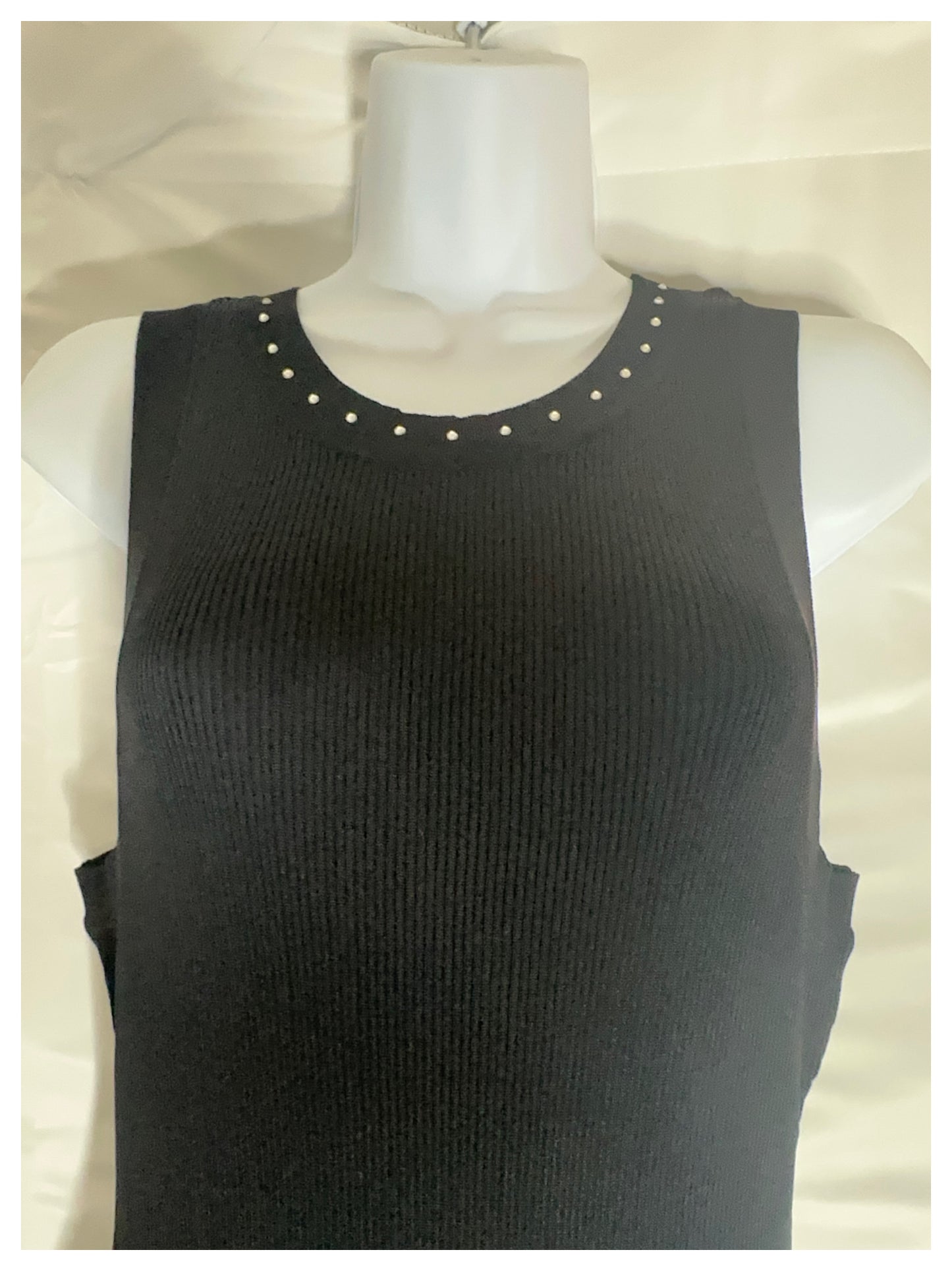 Plus Size Ribbed Raceback Dress