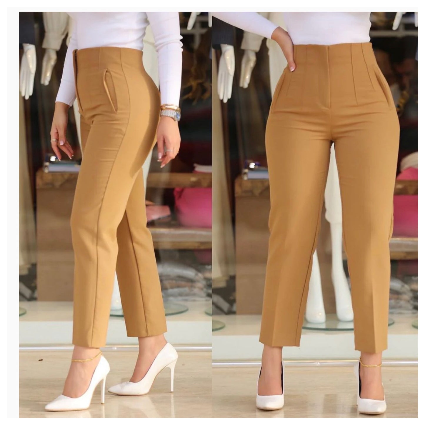 Maybe High Waste Pants