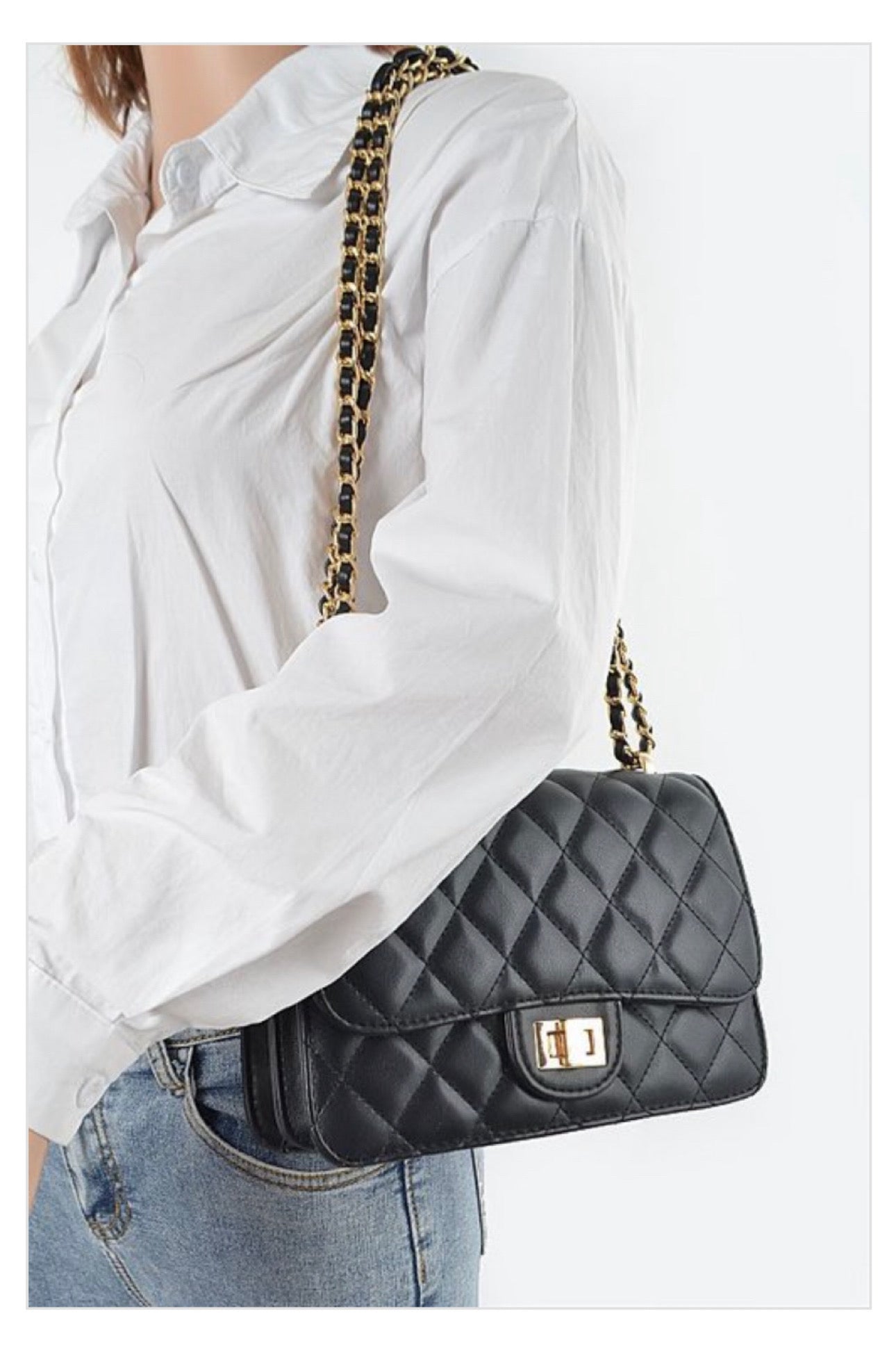 Quality Chain Strap Shoulder Bag