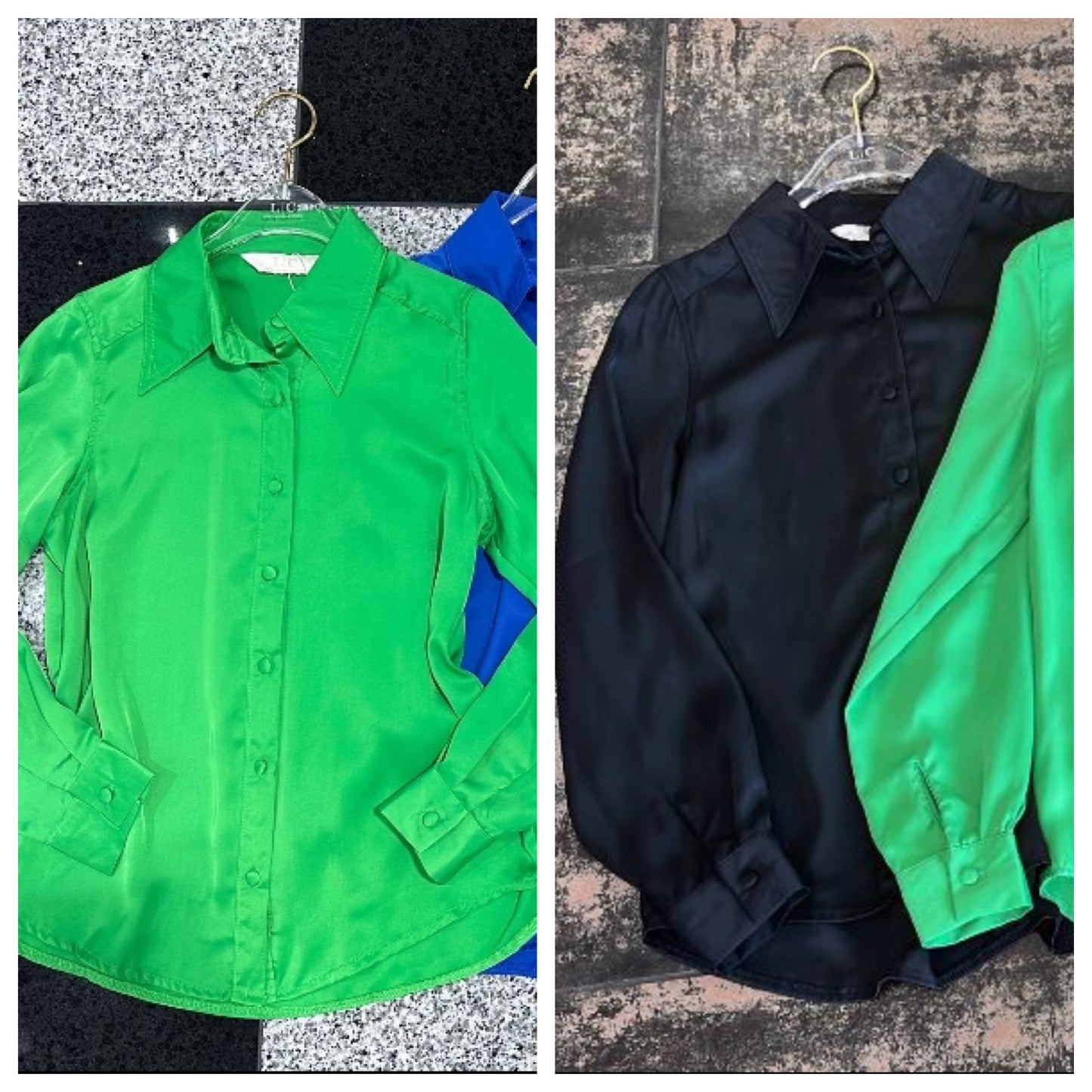 Long sleeve office blouse