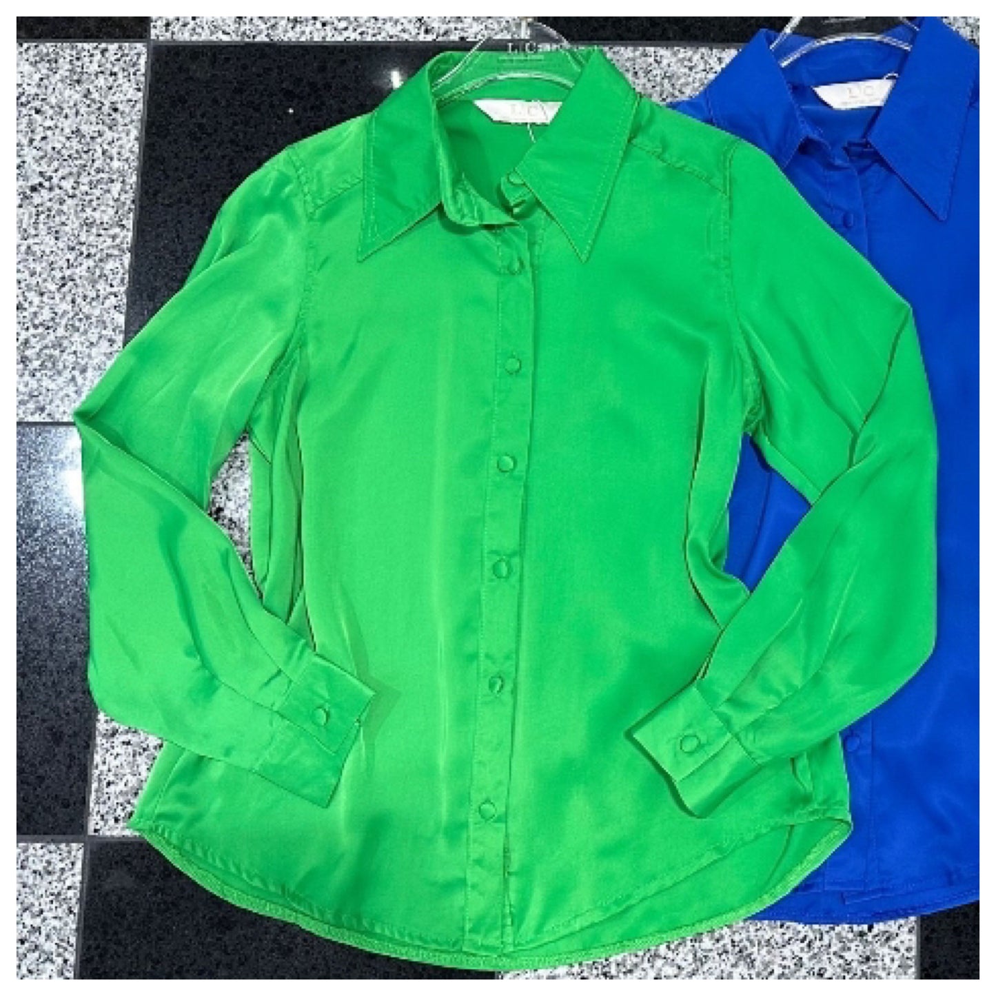 Long sleeve office blouse