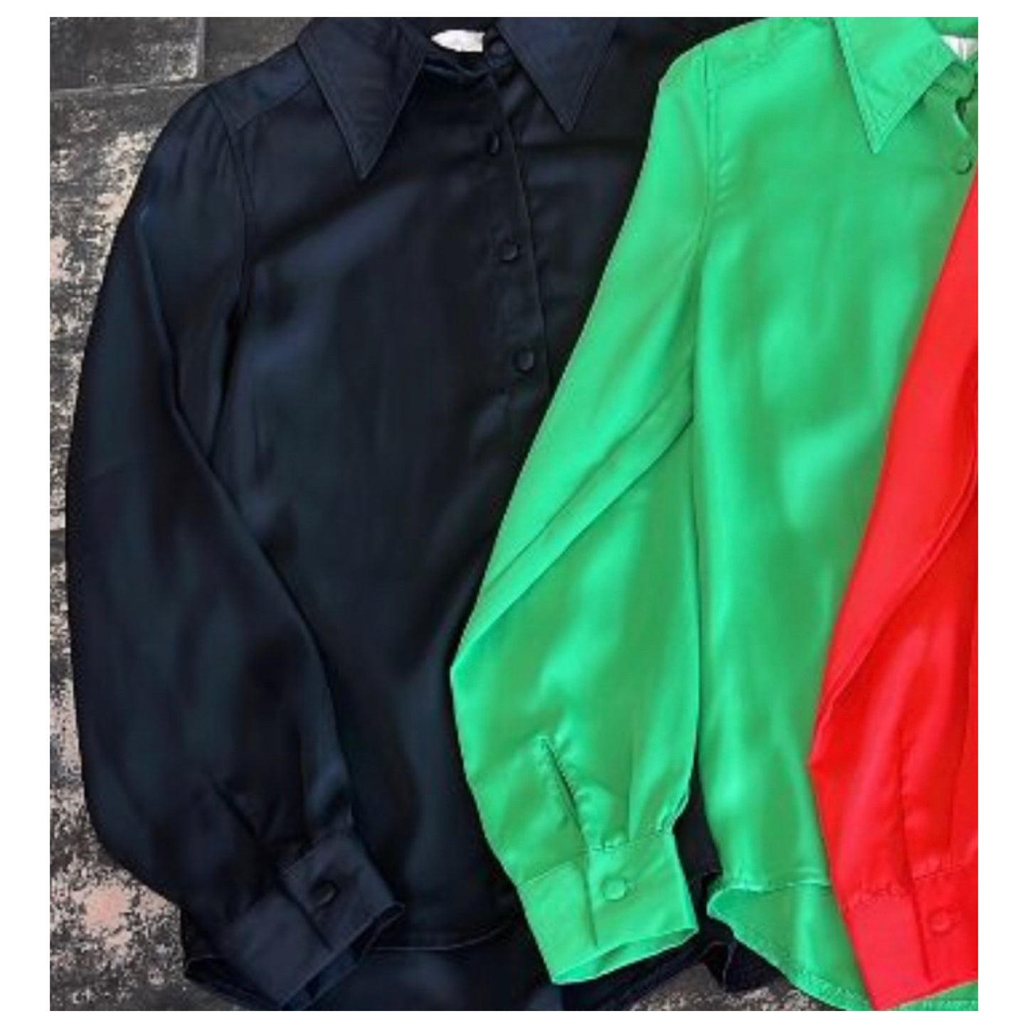 Long sleeve office blouse