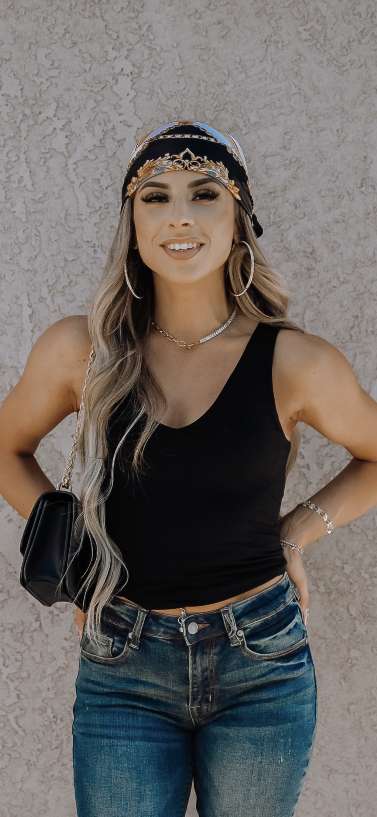 Solid V Neck Crop Top