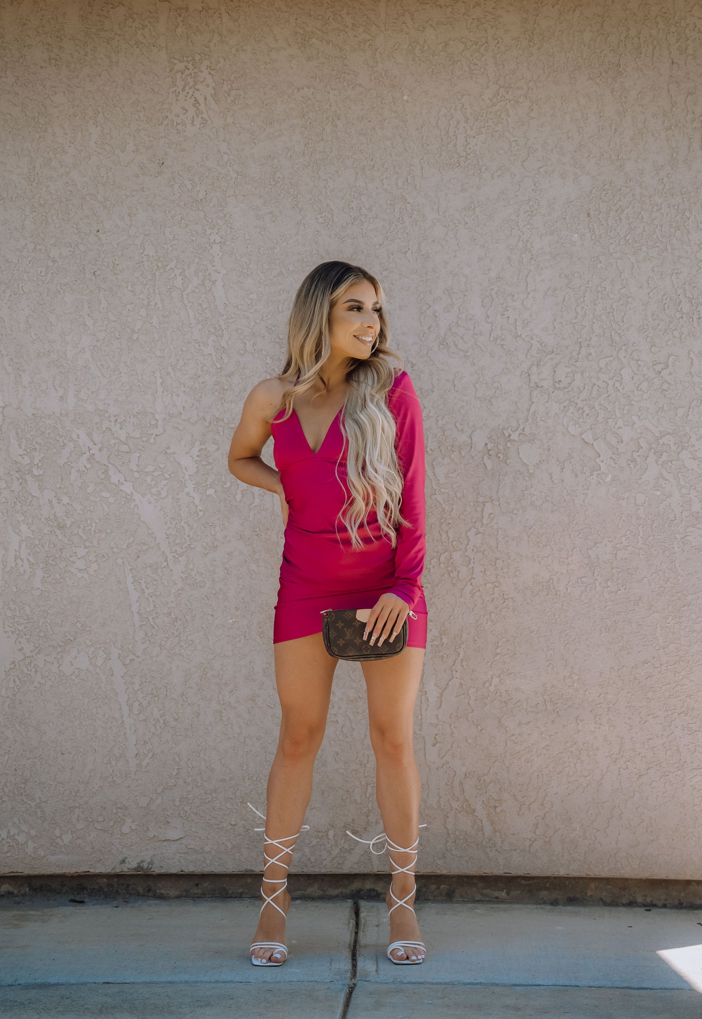 One Sleeve Dress