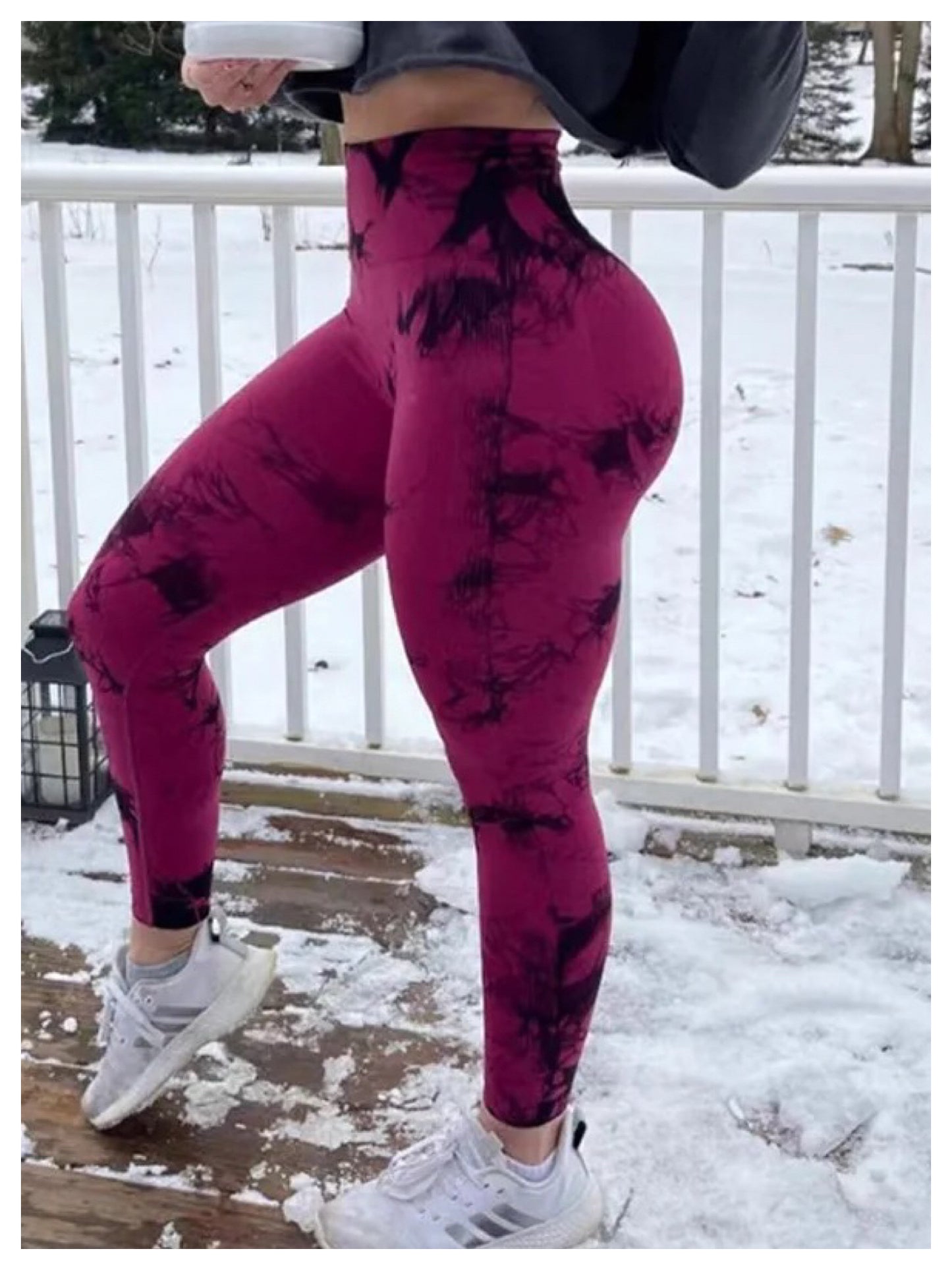 Tie Dye Seamless Leggings